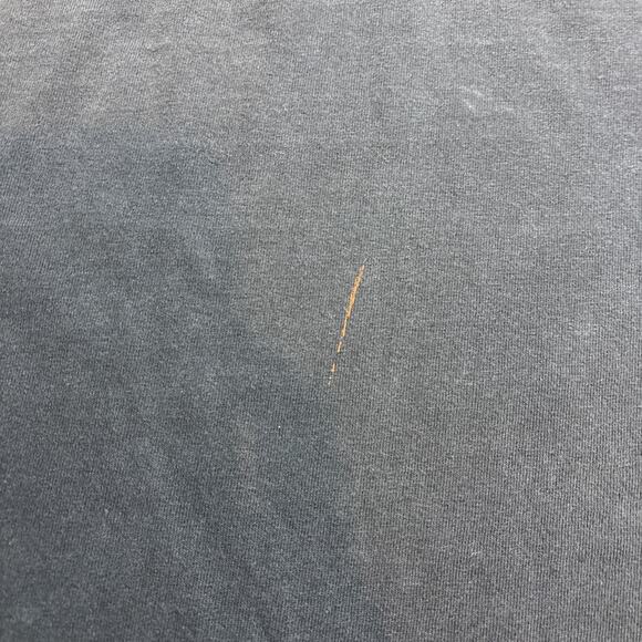 Volcom T-Shirt L Black Logo Skate Surf Streetwear Distressed Y2K Tee - Picture 6 of 9